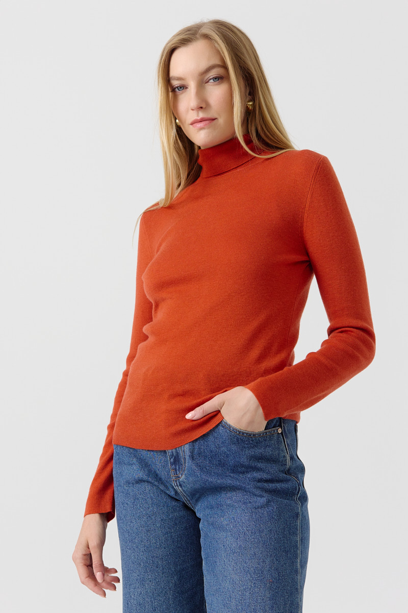 JERSEY CALINE COLOR ANARANJADO 1